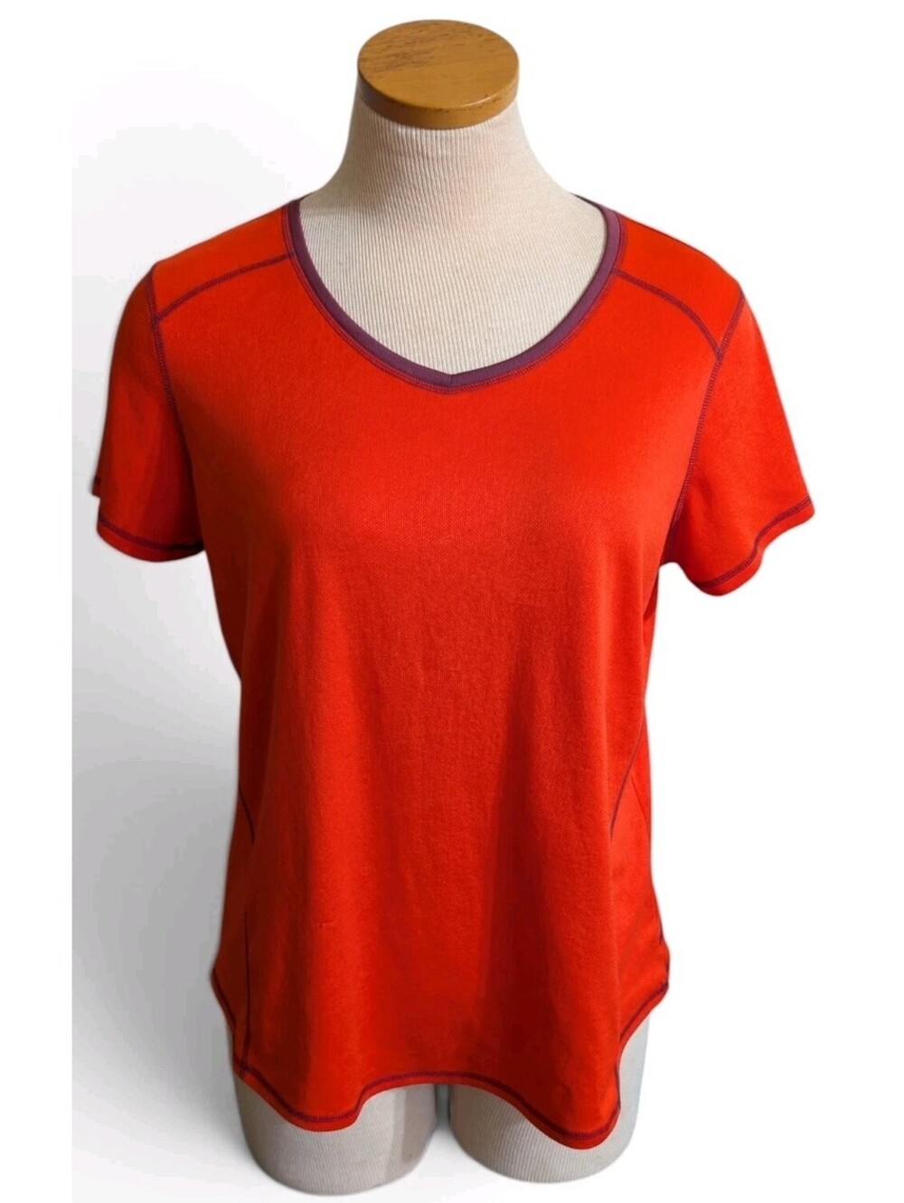 St. John's Bay Active Quick Dri Women's Large Short Sleeve Athletic Shirt Large